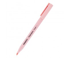 Маркер Axent Highlighter Pastel 2-4 мм клиноподібний рожевий (2533-10-A)