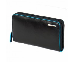 Портмоне Piquadro Blue Square 19x10x2.2 см чорний (PD1515B2R_N)
