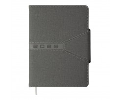 Дневник датированный 2025 Buromax NAVIGATOR A5 336 страниц серый (BM.2124-09)