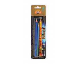 Карандаши цветные Koh-i-Noor Magic 10 мм 3 штуки ассорти (9038)