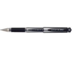 Ручка гелева Uni-ball Gel Impact 1 мм чорна (UM-153S.Black)