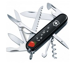 Складаний ніж Victorinox Huntsman Ukraine 15 функцій чорний (Vx13713.3_T1300u)