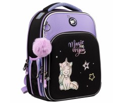 Рюкзак школьный Yes Magic Unicorn 38x29x15 см 17 л сиреневый (559563)
