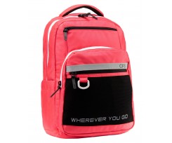 Рюкзак молодежный Cool For School 42x30x18 см 16-25 л розовый (CF86738-01)