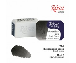 Краска акварельная ROSA Gallery Виноградная черная 25 мл (343747)