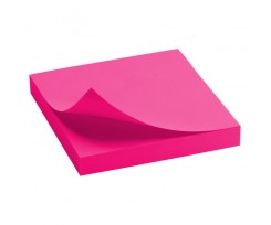 Блок паперу Axent Delta з клейким шаром 75x75 мм 100 аркушів рожевий (D3414-13)