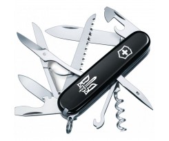Складаний ніж Victorinox Huntsman Ukraine 15 функцій чорний (Vx13713.3_T0300u)