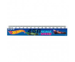 Линейка Kite Hot Wheels 15 см пластиковая (HW19-090)