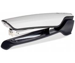 Степлер Kangaro скоби №24/6-26/6 до 30 аркушів пластиковий білий (Nowa-210S metallic white)
