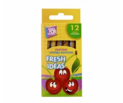 Мел восковой Cool for school Fresh Ideas ассорти 12 шт (CF60706)