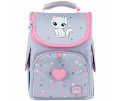 Школьный рюкзак Kite Education Kitten Princess 34x26x13 см 11 л серый (GO25-5001S-3)
