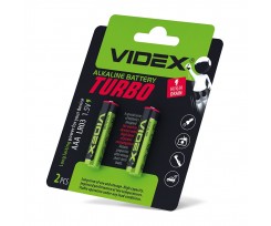 Батарейка щелочная Videx LR03/AAA Turbo 2 шт (4820118294315)