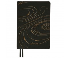 Дневник датированный 2026 Leo Planner Enigma A5 368 страниц черный (252700)