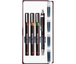 Набір ізографів Rotring Junior Set 3 штуки 0.1-0.3 мм чорні (S0699300)