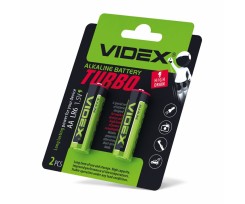 Батарейка щелочная Videx LR6/AA Turbo 2шт (24238)