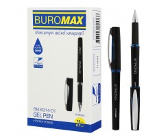Ручка гелевая Buromax Strong 0.7 мм синяя (BM.8314-01)