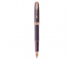 Ручка перова Parker Sonnet Cisele Silver Purple Matrix (88 011)