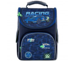 Школьный рюкзак Kite Education Racing 34x26x13 см 11 л синий (GO25-5001S-6)