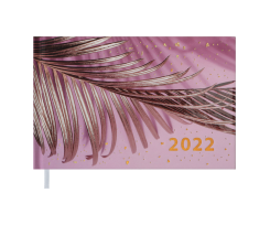 Щотижневик датований Buromax Only 2022 А6 128 аркушів рожевий (BM.2763-10)