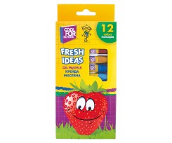 Мел масляный Cool for school Fresh Ideas 12 штук ассорти (CF60708)