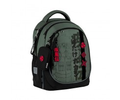 Школьный рюкзак Kite Education Naruto Shippuden 38x28x16 см 18 л хаки (NR25-700M)