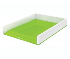 Лоток Leitz Wow Duo Colour 267x49x336 мм зелений металік (5361-10-54)