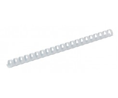 Пружина пластиковая Buromax А4 10 мм 100 штук белый (BM.0502-12)
