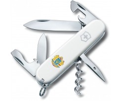 Складаний ніж Victorinox Spartan Ukraine 12 функцій білий (Vx13603.7_T0400u)