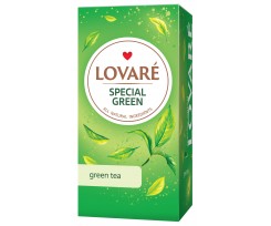 Чай Lovare Special green 24 пакетики зелений (lv.74858)
