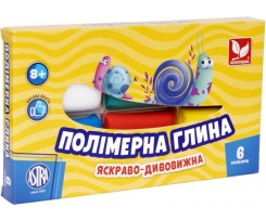 Полимерная глина Школьник 6 штук ассорти (83911901-UA)