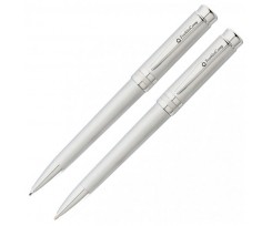 Набір Franklin Covey Greenwich ручка+олівець satin+chrome (Fn0021-1)