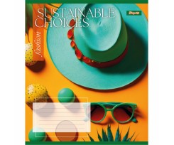 Зошит для записів 1 Вересня Sustainable choices А5 60 аркушів лінія (766752)