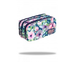 Пенал COOLPACK PRIMUS THREE ZIP PENCIL POUCH PASTEL GARDEN 8х22х9см  (C60260)