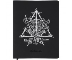 Щоденник шкільний Kite Harry Potter А5 92 аркуша чорний (HP21-283)