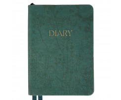 Дневник датированный 2026 Leo Planner Fiorella A6 352 страницы изумрудный (252707)
