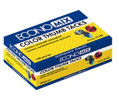 Кнопки кольорові Economix 100 штук (E41103)