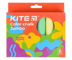 Мел цветной Kite Fantasy Jumbo 6 цветов (K22-073-2)