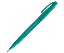 Маркер-пензлик Pentel Brush Sign pen 0.3-2 мм бірюзовий (SES15C-D3X)