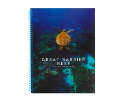 Блокнот Optima World Reef A4 80 листов ячейка ассорти (O20846-23)