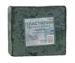 Пластилін скульптурний Гамма м'який 0.5 к г оливковий (2.80.Е050.004)