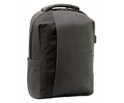 Рюкзак Optima 44x31x15 см 16-25 л черный (O97593-02)