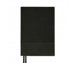 Дневник датированный 2026 Leo Planner Velvet A5 368 страниц черный (252638)