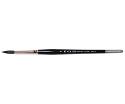 Пензлик KOLOS Classic 3049R білка кругла № 7 коротка ручка (4230490R07)