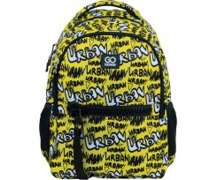 Рюкзак для міста та навчання GoPack Education Teens Urban 42x30x13 см чорний (GO22-161M-1)
