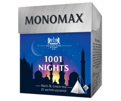 Чай Monomax 1001 Nights 20 пакетиків бленд чорного та зеленого (mn.78047)