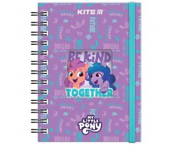 Блокнот на спирали Kite My Little Pony А6 80 листов ячейка (LP23-229)