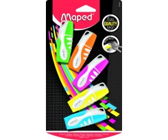 Набір текст-маркерів Maped Fluo Peps Soft Pocket 1-5 мм асорті (MP.742728)