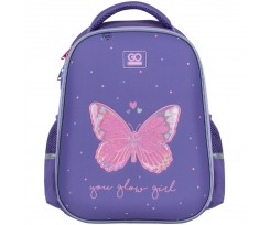 Школьный рюкзак Kite Education Glowing 38x28x13 см 15 л фиолетовый (GO25-165M-4)