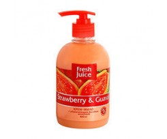 Крем-мыло жидкое Fresh Juice 460 мл Strawberry &amp; Guava (e.21070)