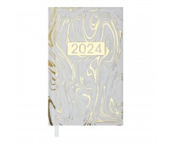 Щотижневик датований Buromax Miracle 2024 85х153 мм 128 сторінок білий (BM.2887-12)